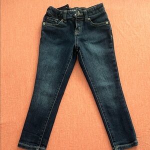 Dark Wash Cat&Jack Girls Jeans.
